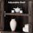 70'' Tall Farmhouse Bookcases With Doors, 5 Tier Bookshelf With Storage-114963173-114963169
