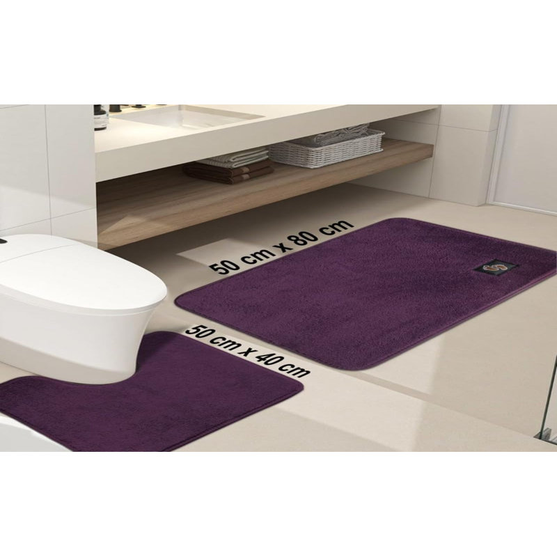 Manufactured Wood Non-Slip Bath Mat