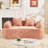 Chenille Curved ompressed sofa-842918236