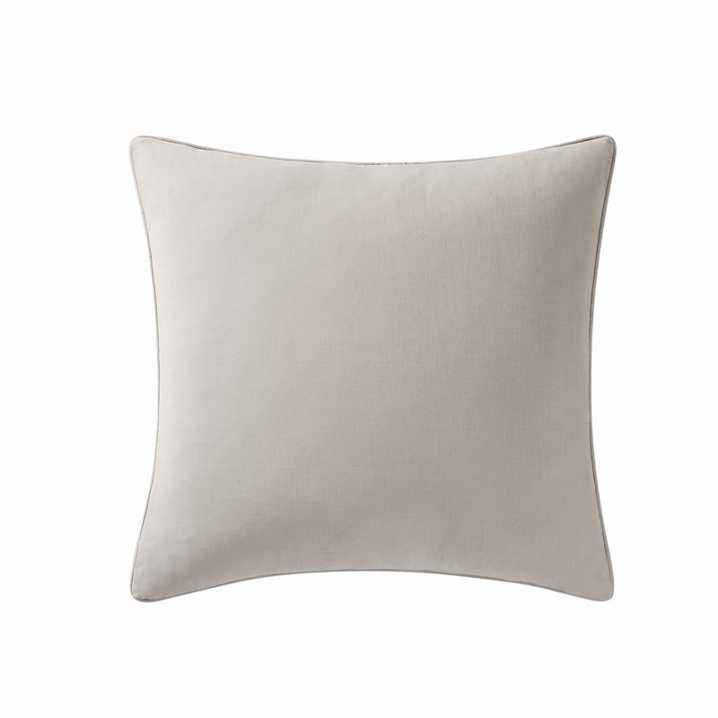 Coussins décoratifs Brooklyn, Carré 20 po, Gris