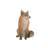 Seated Fox figurine-120612156