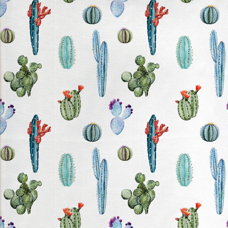 Tissu cactus, l 58 po x L 180 po