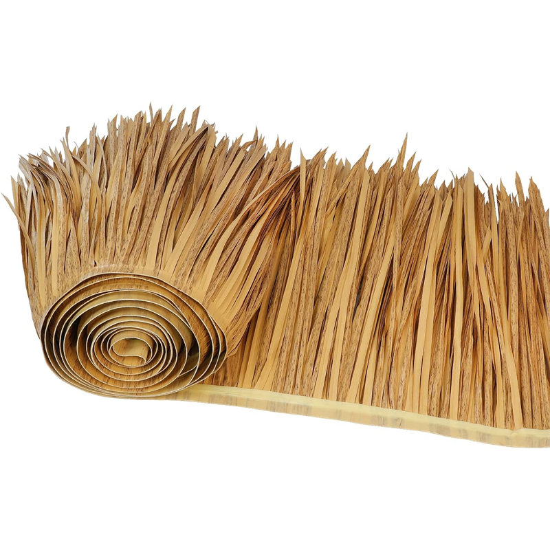 Rouleau de protection de 283,5 po de largeur par 16 po de hauteur brun palmier artificiel