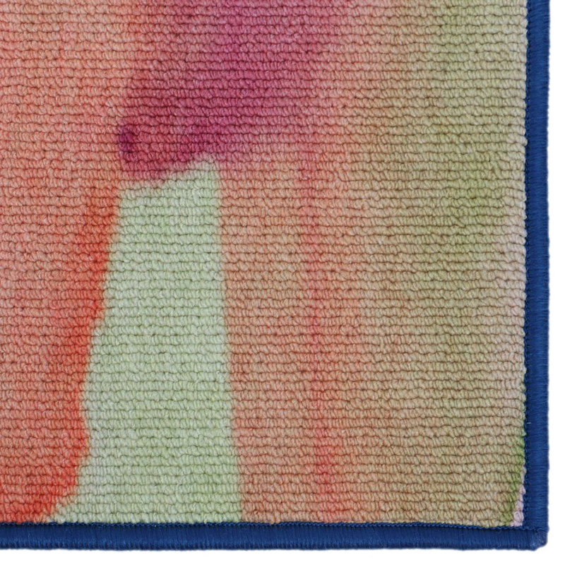 Tapis bleu area Matta, Rectangle 3 pi x 5 pi