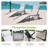 Halesowen Outdoor Metal Chaise Lounge Set , Cushion Included-699265922