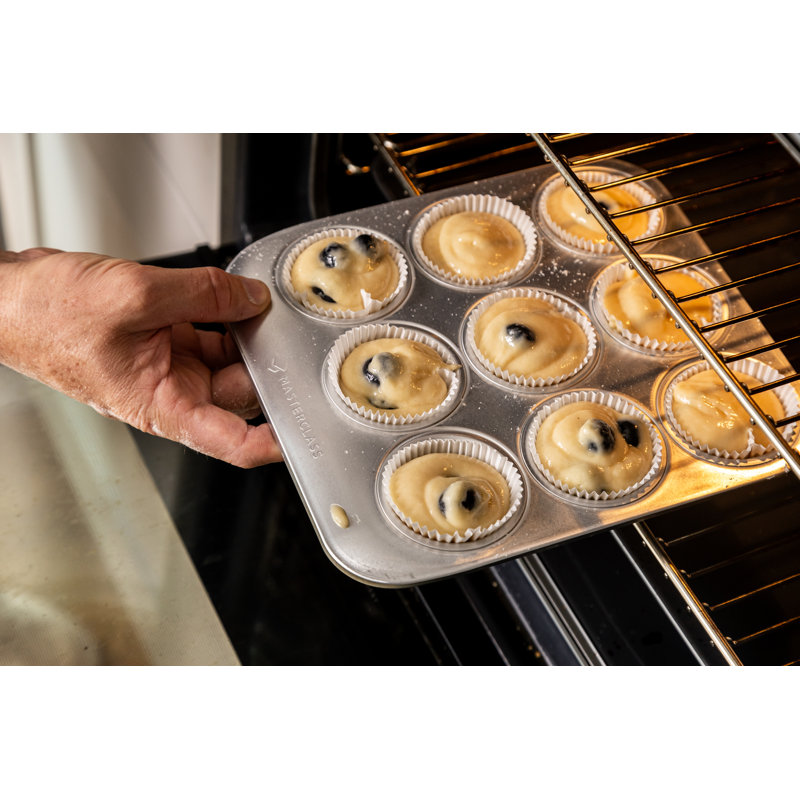 MasterClass Recycled Aluminium Non-Stick Aluminum 5 Piece Baking Tray Set