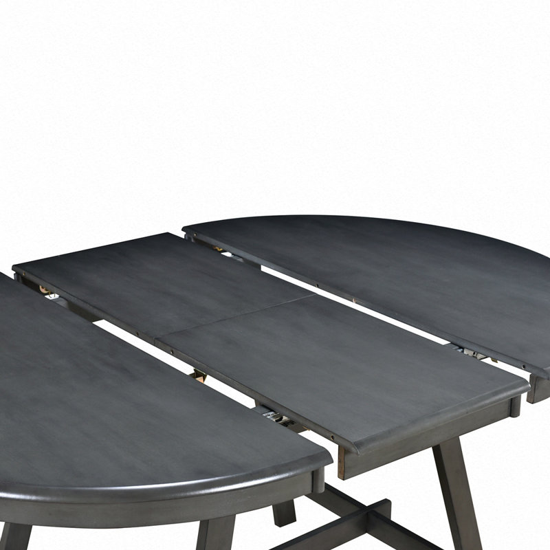 Belasquez Trestle Dining Set, Gray