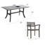 Ensemble de table et chaises empilables Hakan-111134451