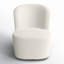 Fauteuil demi-tonneau pivotant Berrier-24380976