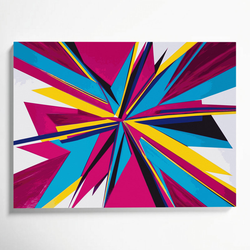 Art mural rigide sur toile rigide 60, H 11 po x l 14 po