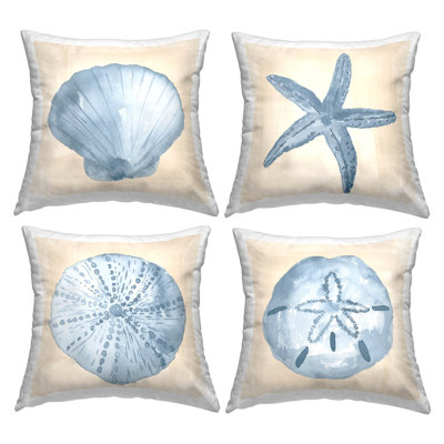 Polyester Throw Square Pillow Cover & Insert