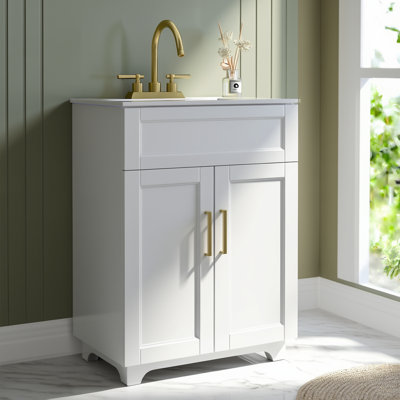 Meuble-lavabo simple 24 po