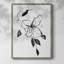 Wild Clematis I, reproduction encadrée - bois massif 47066-1348940513