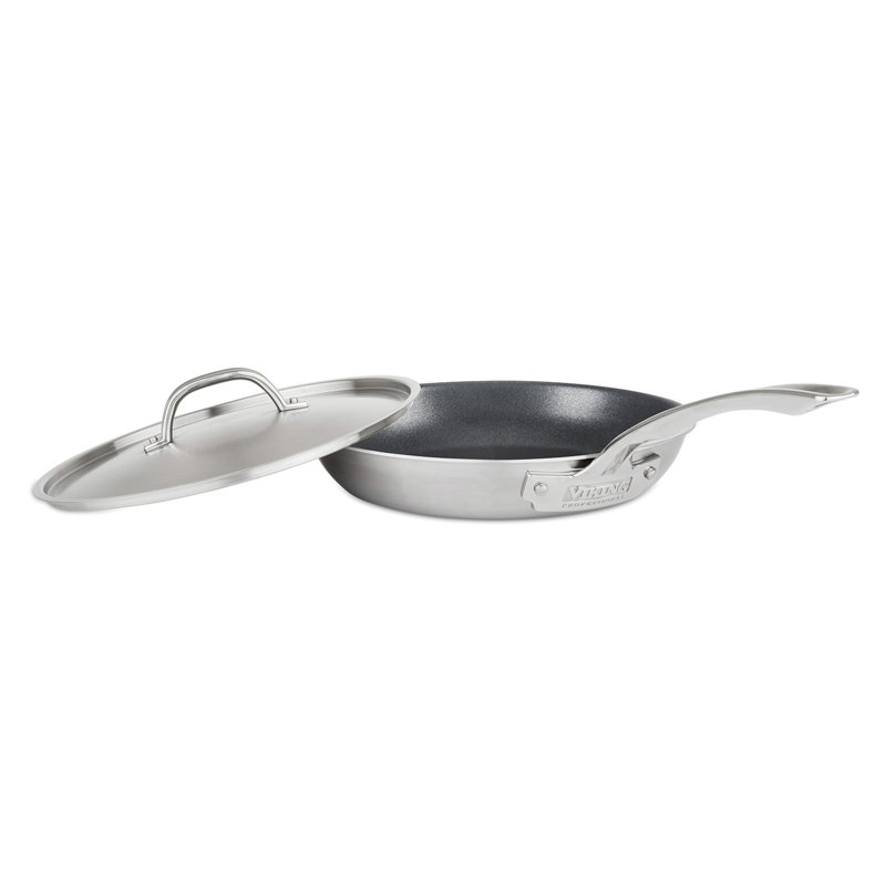 Viking Professional 5-Ply Stainless Steel Nonstick Fry Pan, 10" Diameter