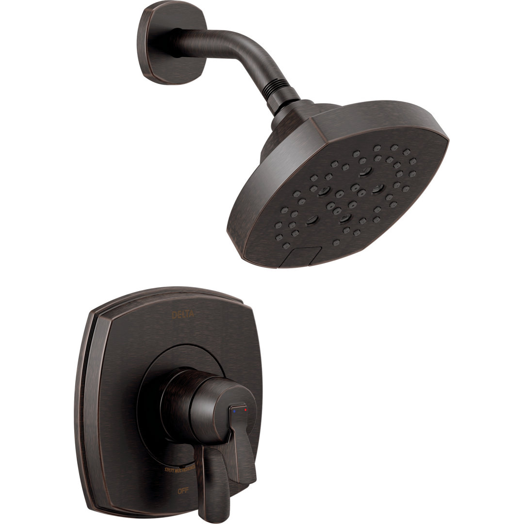 Stryke Shower Faucet Trim with H2Okinetic Delta 