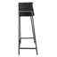 Solid Wood Top Metal Base Writing Desk