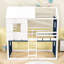 Structure de lit en bois pour tente de jeu avec toit-1578045426-1578045433