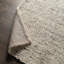 Wool Abstract Area Rug in Ivory/Gray-172349627
