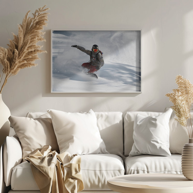 Frozen Moment by Jakob Sanne - Wrapped Canvas Print, 50.8cm H x 50.8cm W