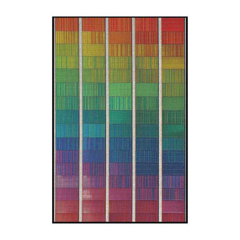 Tapis arc-en-ciel Rainbow 57, Rectangle 2 pi x 3 pi