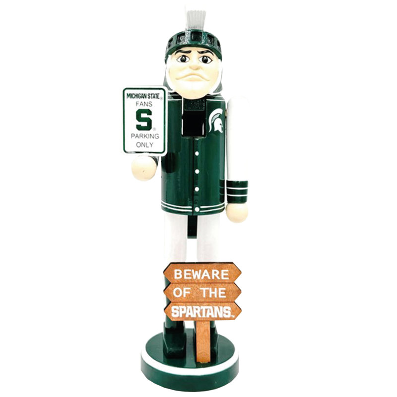 Casse-noisette 12 "NCAA College Spirit Beware, Michigan State