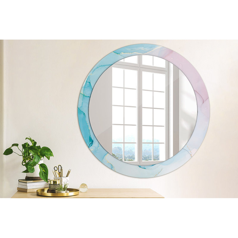 Huldar Glass Flat Wall Mirror