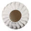 Vase en porcelaine, décor décoratif sculpté avec motif texturé en forme de vague, forme organique moderne, fabrication artisanale d'inspiration artistique en céramique-937127532