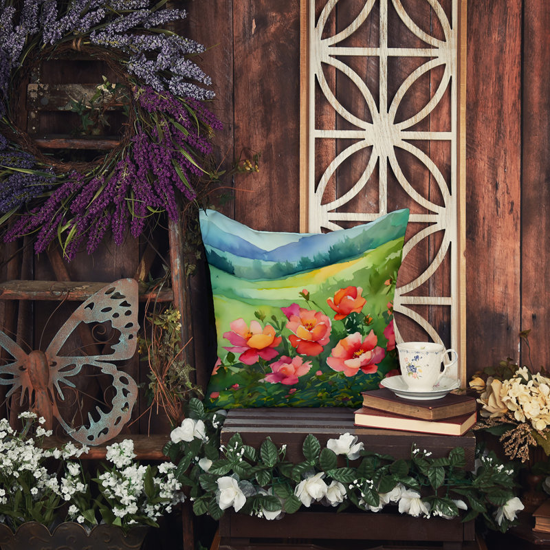 Coussin décoratif Iowa, Carré 14 po