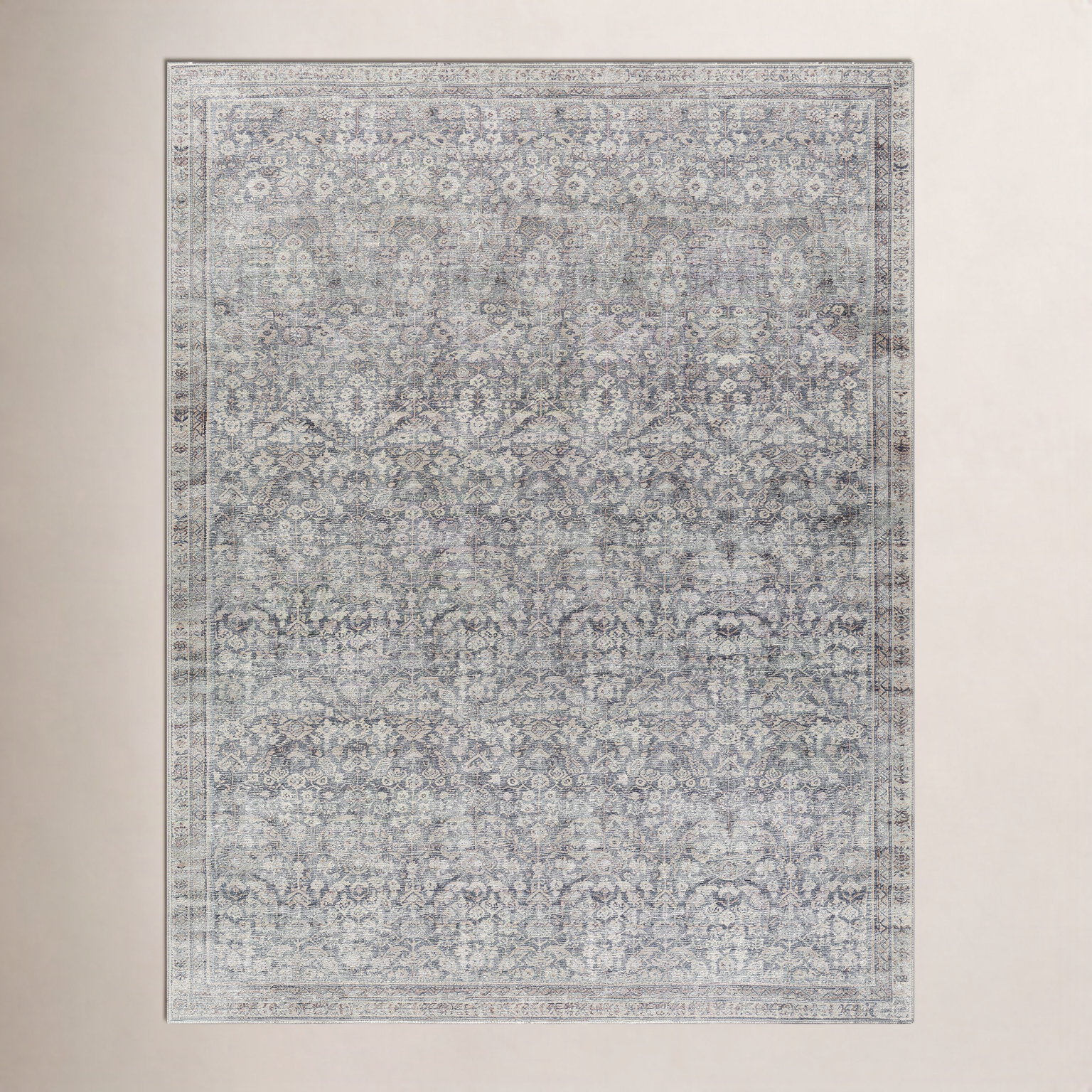 Galey Alix x Livabliss Collins Avenue Abstract Rug, Ivory, Rectangle 7'9" x 10'