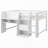 Low Loft Bed with Built-in Desk-27037366