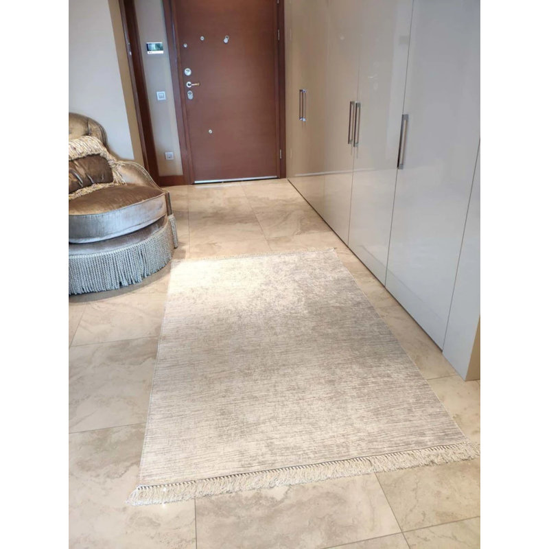 Tapis Masanao avec envers antidérapant, Tapis de couloir 3 pi 3 po x 9 pi 10 po