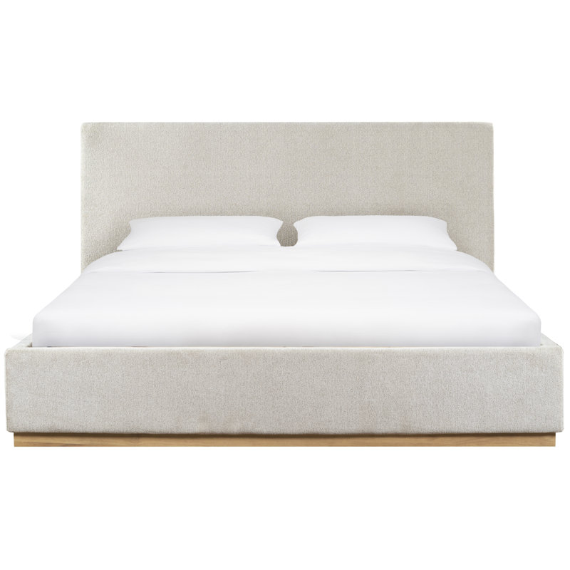 Pippin 100% Linen Bed, Ivory, King