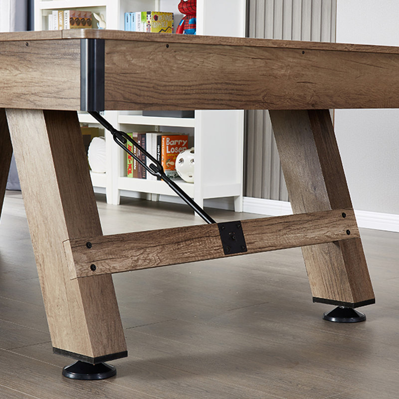 Table de billard trois-en-un multi-fonctionnelle, Vert, H 31,89 po x l 96,06 po x P 57,87 po