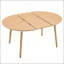 Table de salle à manger extensible 3-en-1