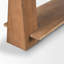 Console en bois massif 67 po Silpi