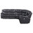 Trayvis Upholstered Power Reclining Sectional Sofa Grey-98417993