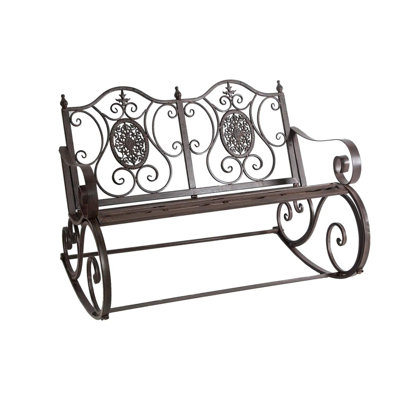 Wrought Iron Bench