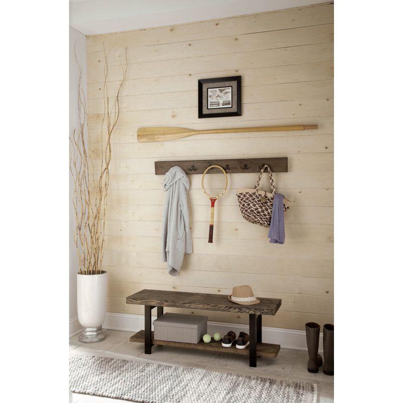 Hall Tree 121.92cm Wide with Bench