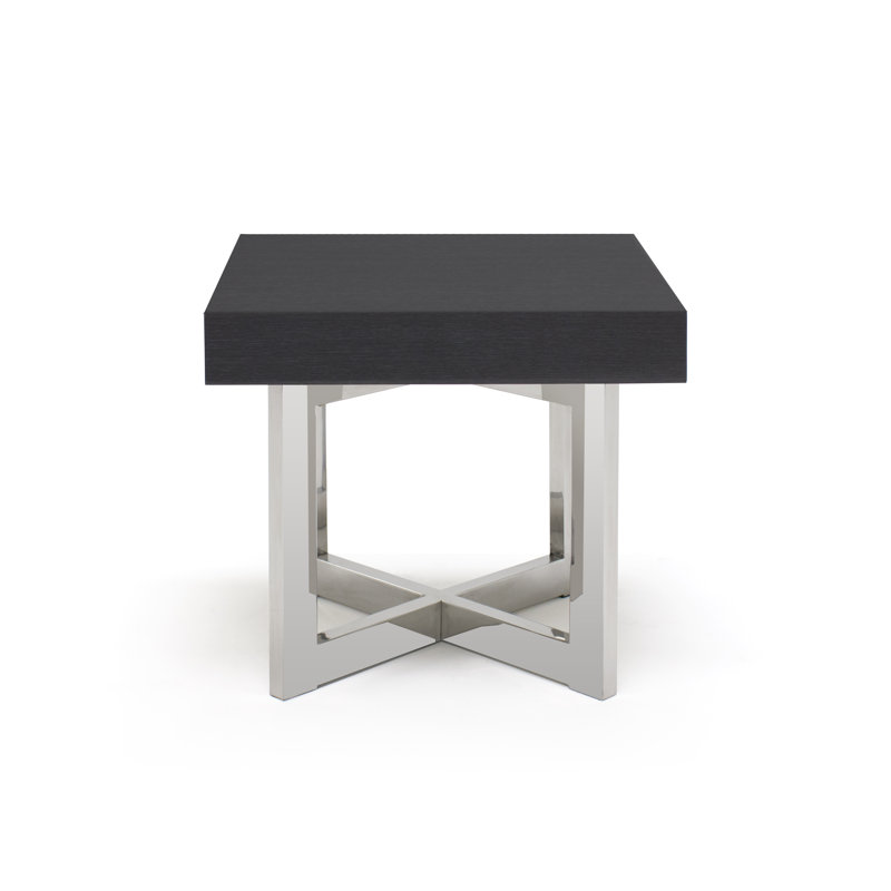 Table de bout à pieds croisés Onaga