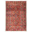 Tapis bleu foncé Teimani 4 pi 4 po x 6 pi 4 po