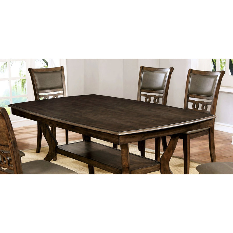 Table de salle à manger Rustic, Walnut