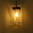 Olajawon 1-Light Gold Geometric Single Pendant(1-Set)