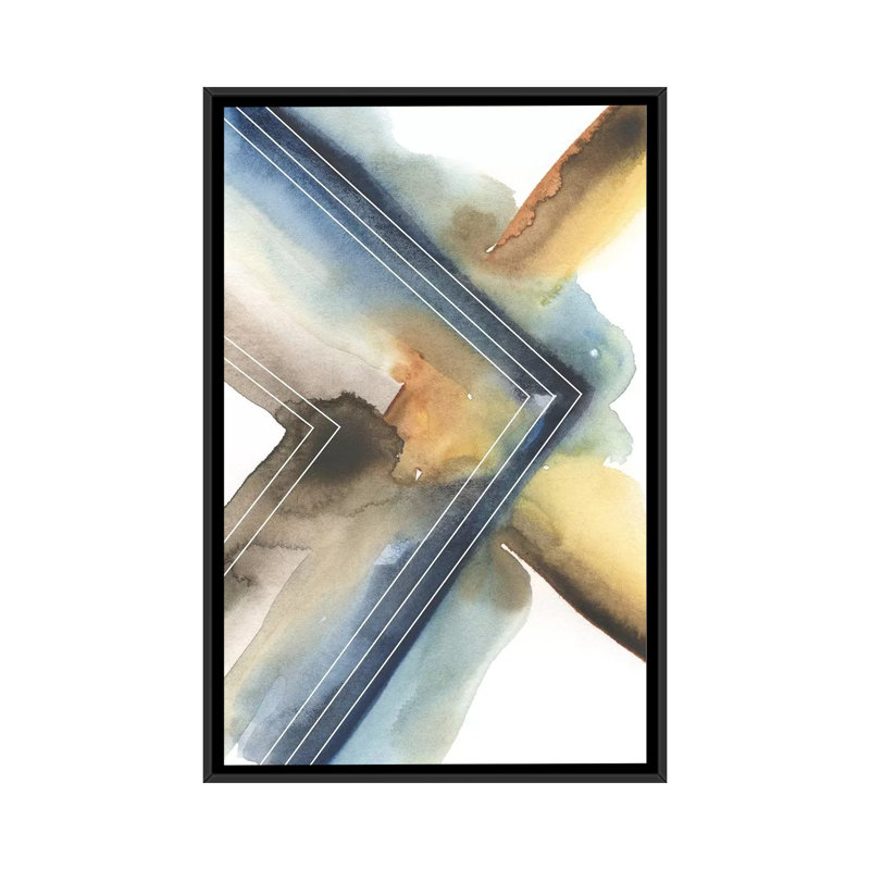 «Cassini II», reproduction sur toile, H 26 po x l 18 po x P 1,5 po, Toile avec cadre noir, Pas de tapis