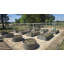 Ensemble de 2 jardin surélevé galvanisé rond 4 pi x 4 pi x 1,5 pi Patson-33260517