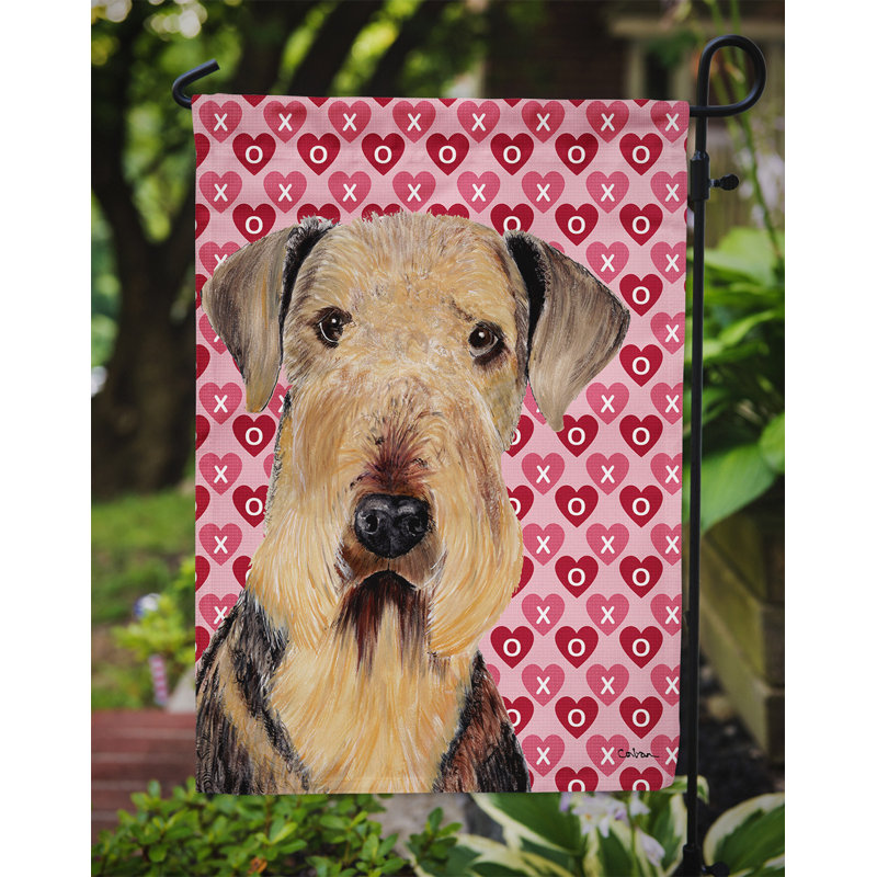 Drapeau de jardin Varastad, Airedale