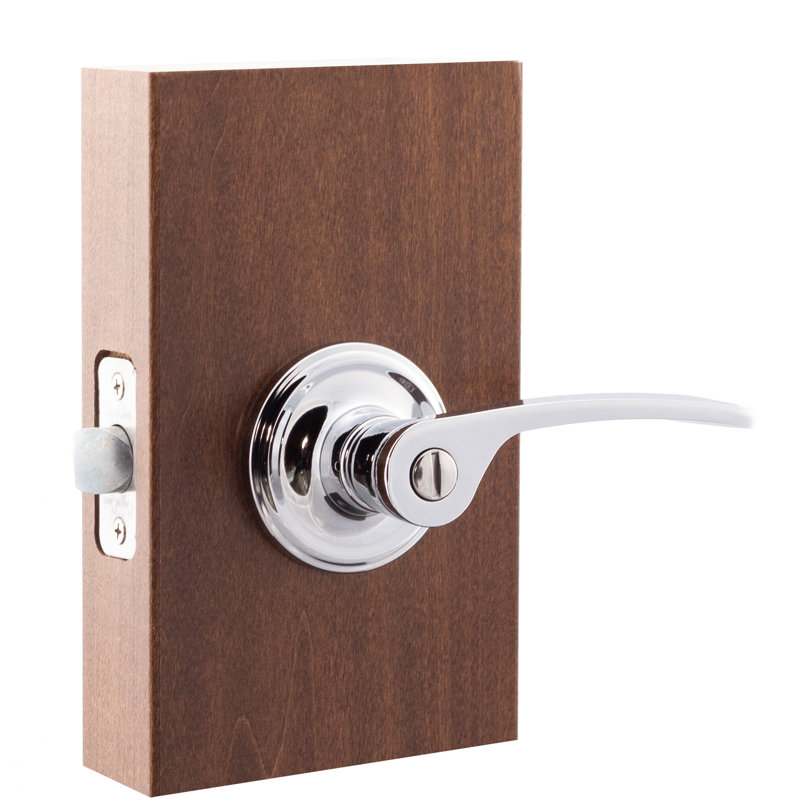 Levier de porte de style scandinave Residential, Inox poli