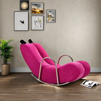 High-quality banana-shaped rocking chair