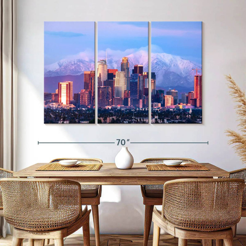 Horizon majestueux de Sirci à Los Angeles, H 42 po x l 65 po