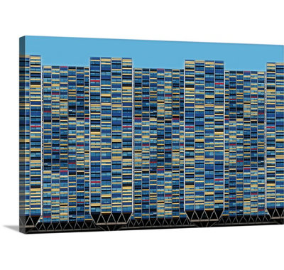 « big, large », plus grand "par henk van maastricht, impression sur toile