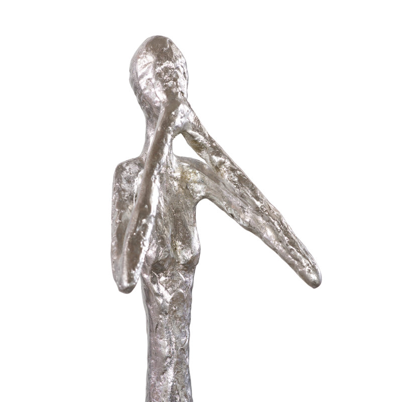 Statue «Speak No Evil Skinny», Feuille d'argent